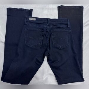 VINTAGE Red Engine Siren Mid Rise Bootcut Dark Blue Jeans Like New